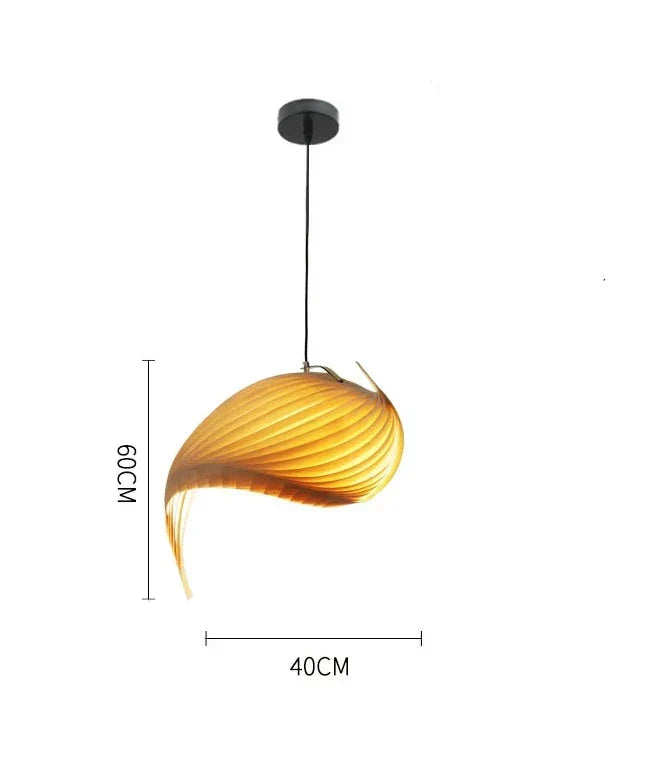 Japanse Vortex LED Hanglamp - Minimalistisch Design-light decor-De Bazelaar