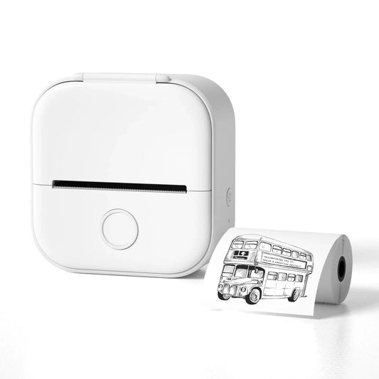 Portable Mini Thermal Label Printer Home Photo Printer Student Wrong Question Printer Bluetooth Mini Label Printer Price Tag