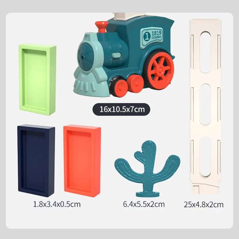Creatieve Domino Express - Speel - Leer - Kleurrijke Stenen-Toys-De Bazelaar