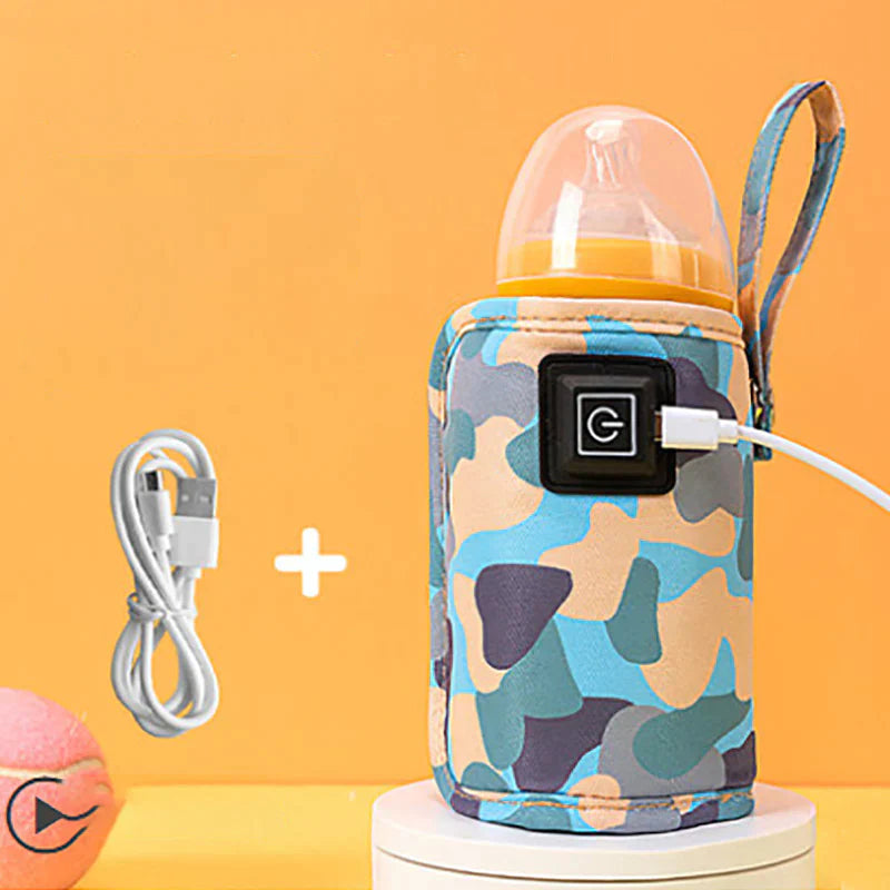 Draagbare USB Melkverwarmer - Warm Melk Overal Op - Handig en Efficiënt-Bottle Warmers-De Bazelaar