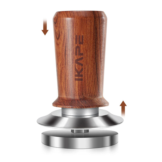 Spring Loaded IKAPE Espresso Tamper - Perfecte Druk - Professionele Koffieervaring-Coffee & Tea-De Bazelaar