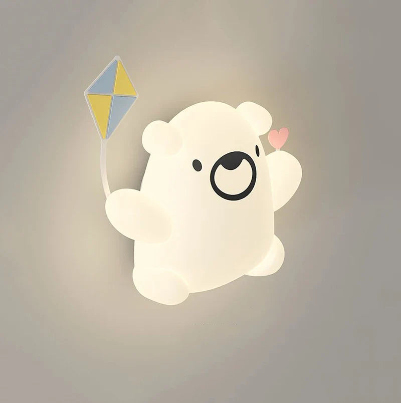 Cartoon Nachtlamp Kinderen - Verstelbare Lichtkleuren-light decor-De Bazelaar