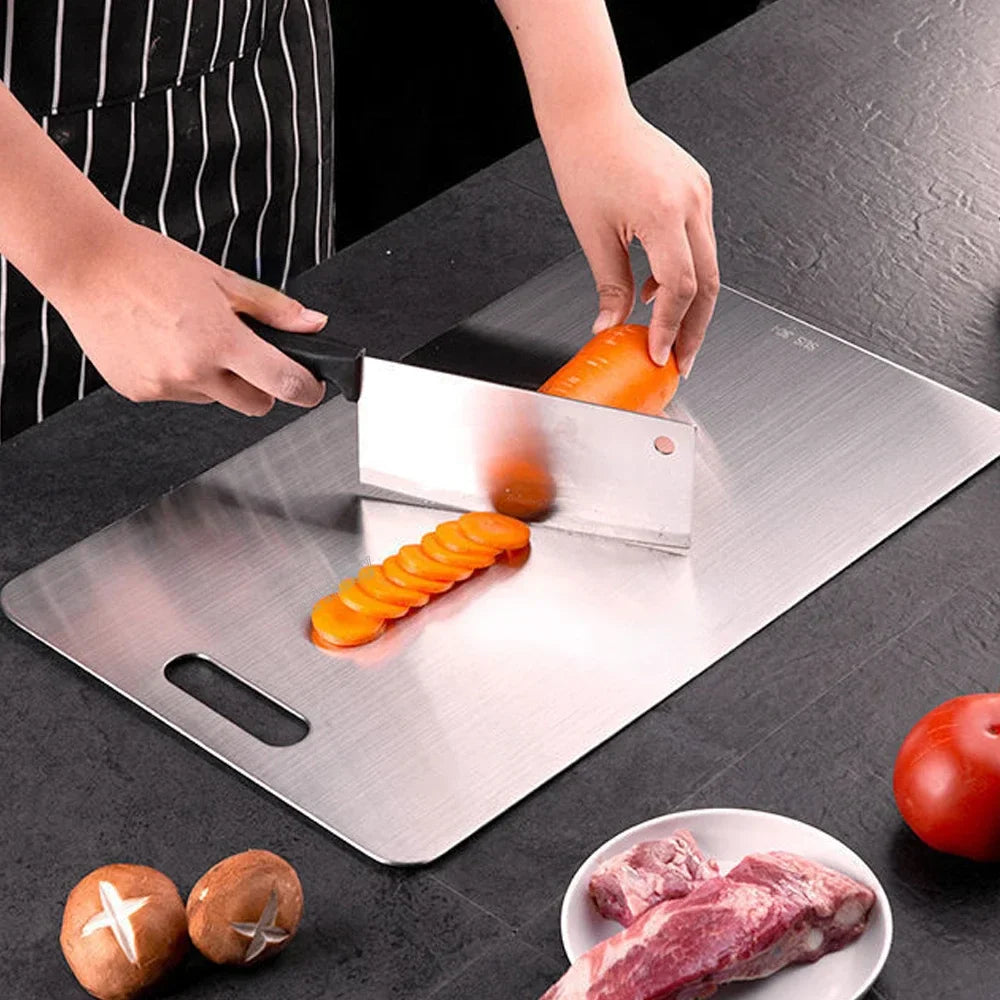 Titanium Snijplank - Duurzaam - Hygiënisch - Multifunctioneel Keukengereedschap-Cutting & Serving Boards-De Bazelaar