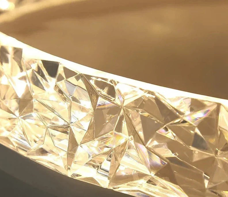 Moderne Noordse Crystal Plafondlamp-light decor-De Bazelaar