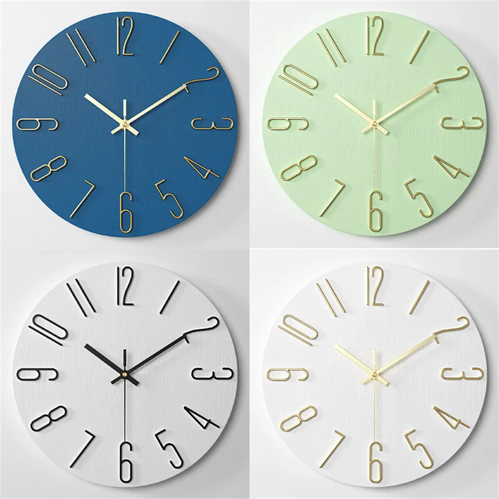 Moderne Minimalistische Wandklok - Stijlvol - Functioneel - Tijdloos Design-Wall Clocks-De Bazelaar