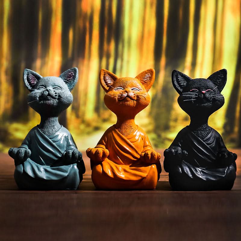 Boeddha Kat-Decoration Home-De Bazelaar