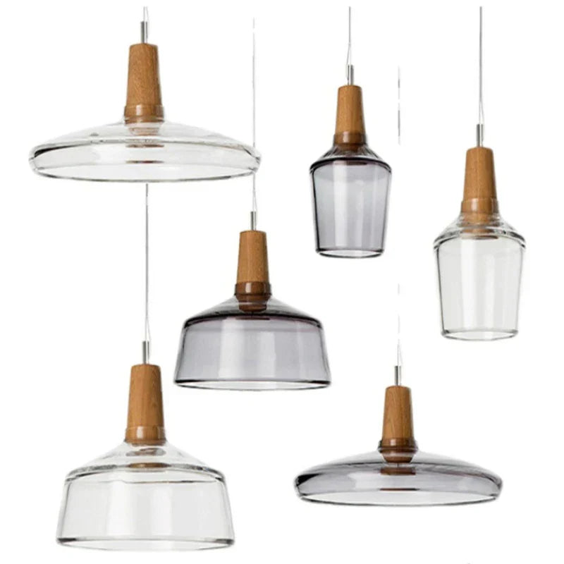 Noordse Glazen Kroonluchter – Modern & Elegant-light decor-De Bazelaar