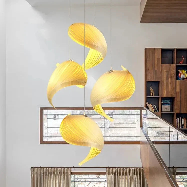 Japanse Vortex LED Hanglamp - Minimalistisch Design-light decor-De Bazelaar