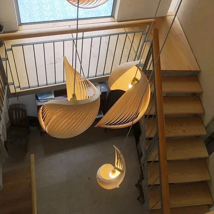 Japanse Vortex LED Hanglamp - Minimalistisch Design-light decor-De Bazelaar