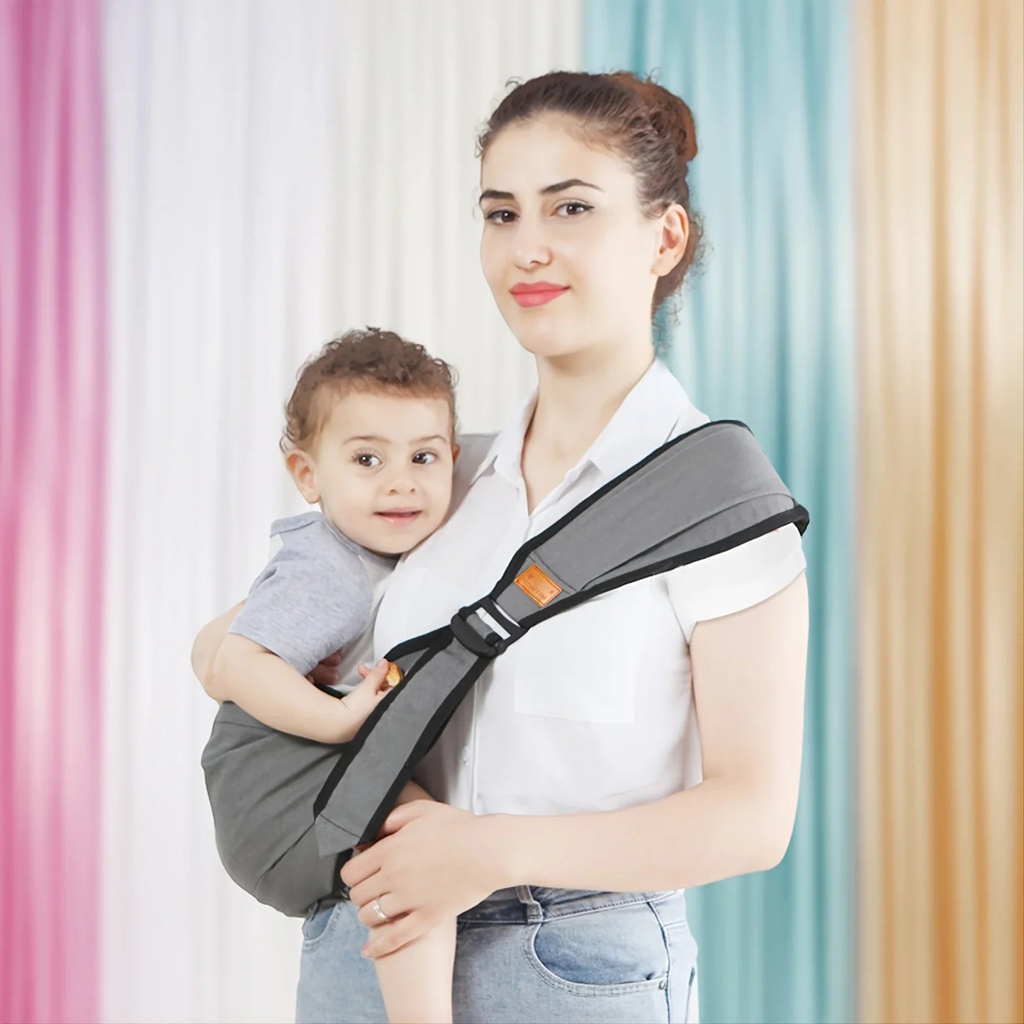 Carrytool Kinder Draagzak - Verstelbare Heupdrager - Comfort voor Baby's en Peuters-Baby carrier-De Bazelaar
