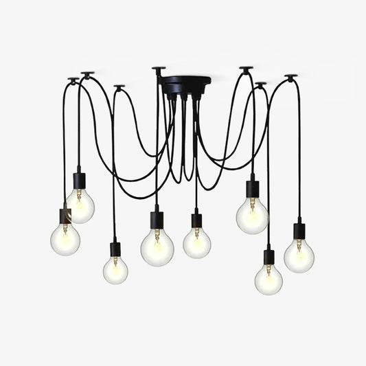 Spider Plafondlamp – Modern Industrieel Design-light decor-De Bazelaar