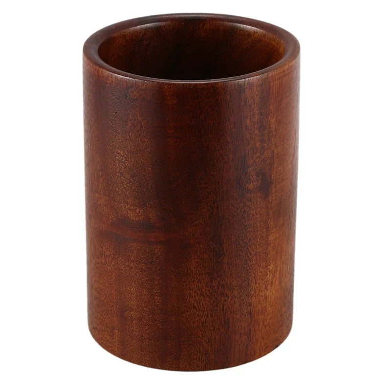 Teakhouten Keukenhulpmiddelenhouder - Stijlvol - Duurzaam - Functioneel-Cooking Utensil Sets-De Bazelaar