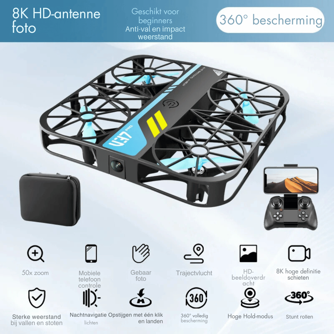 V37 Mini Drone - 8K Camera - HD Opnames
