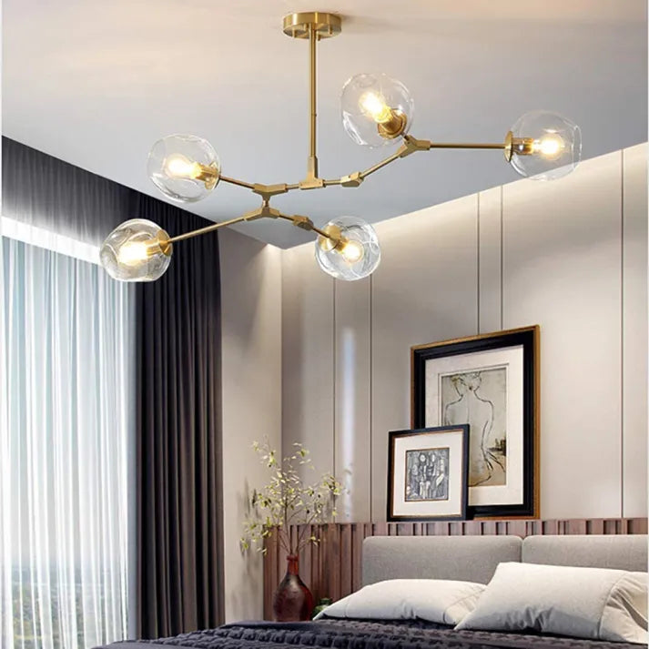 Sputnik Hanglamp Glazen Bubbles – Modern & Speels Design-lamp-De Bazelaar