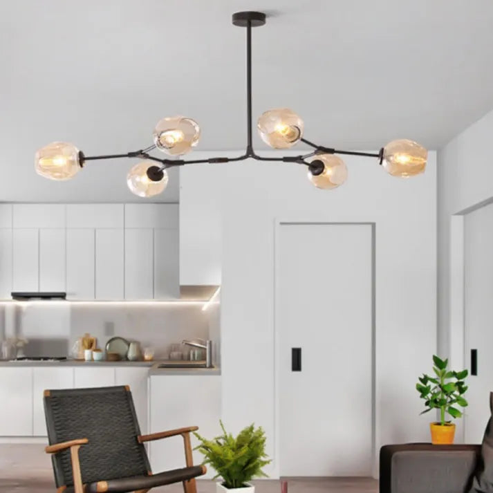 Sputnik Hanglamp Glazen Bubbles – Modern & Speels Design-lamp-De Bazelaar