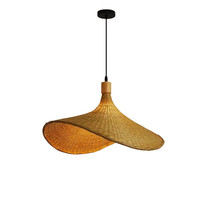 Hanglamp van Bamboe – Natuurlijke Elegantie en Warm Licht-light decor-De Bazelaar