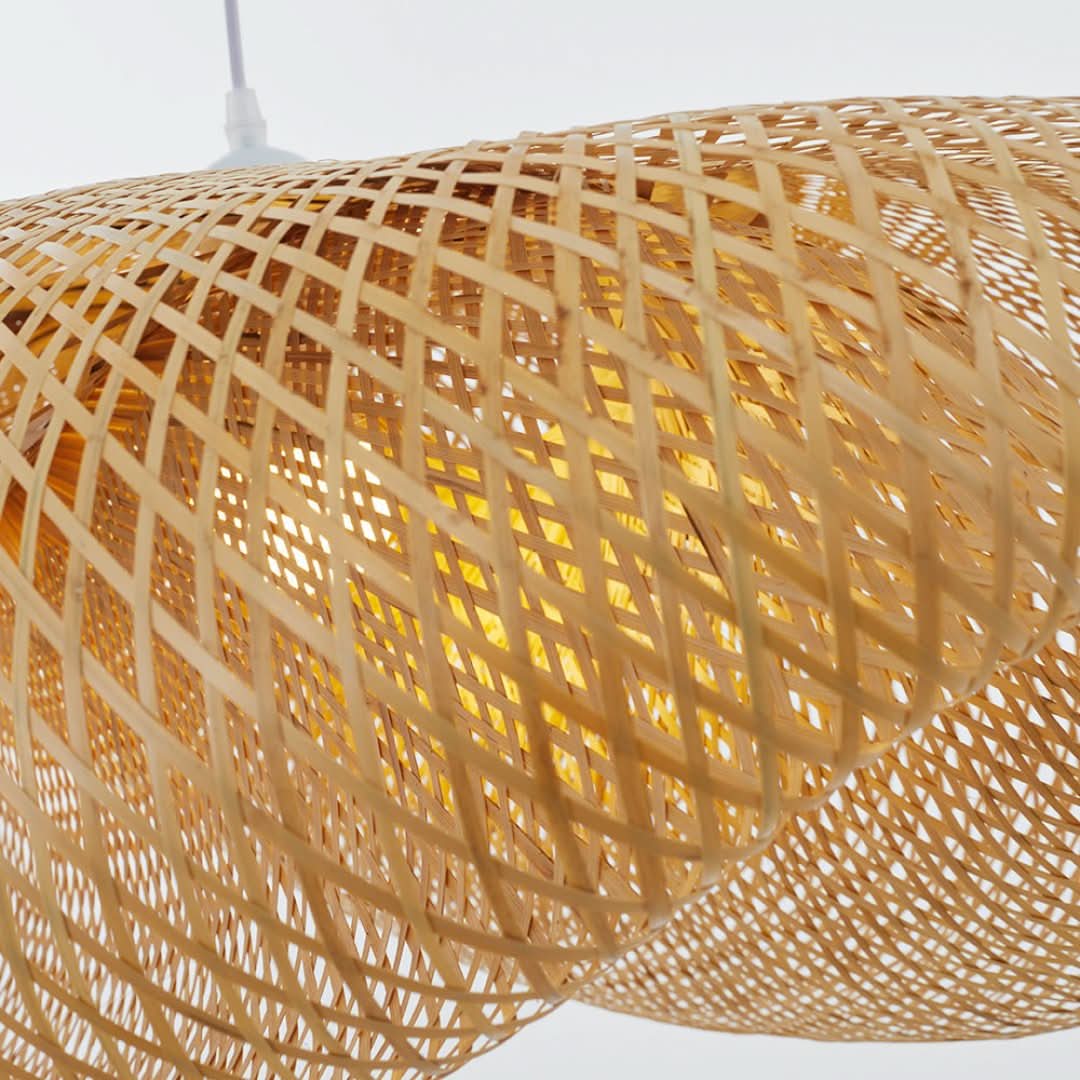 Muto - Design Bamboe LED Hanglamp