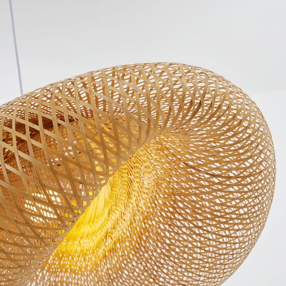 Muto - Design Bamboe LED Hanglamp