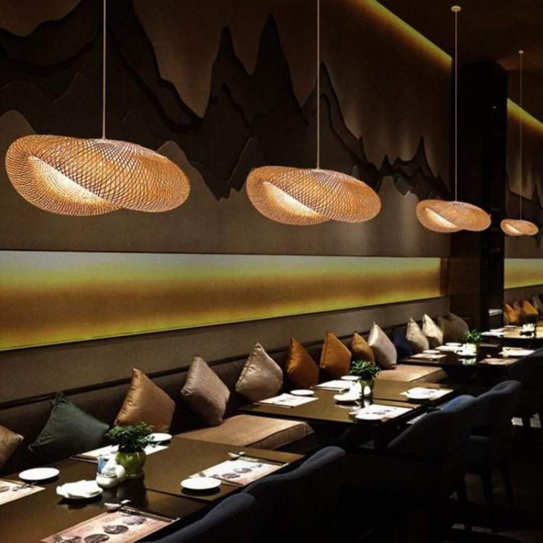 Muto - Design Bamboe LED Hanglamp
