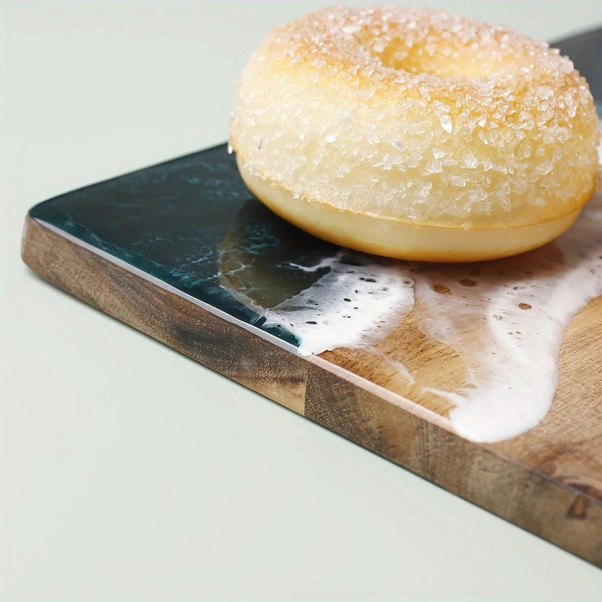 Acacia Houten Snijplank - Oceaan Ontwerp - Duurzaam en Stijlvol-Cutting & Serving Boards-De Bazelaar