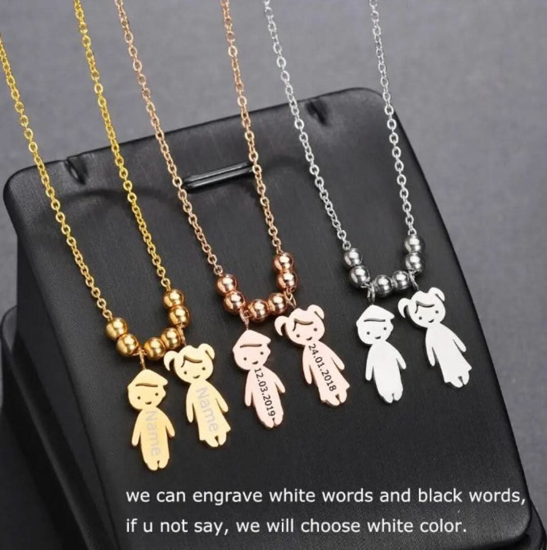 Mijn Kinderen Ketting | Gepersonaliseerd