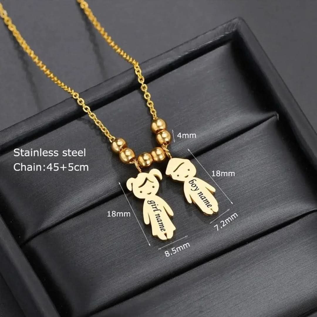 Mijn Kinderen Ketting | Gepersonaliseerd
