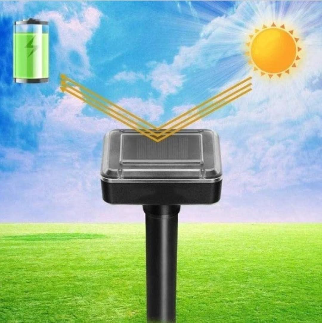Afweerder op Zonne Energie - Muis Mollen Slangen