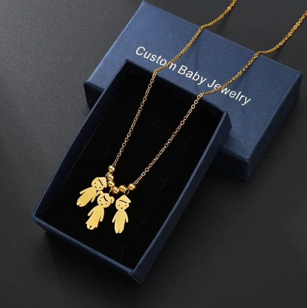 Mijn Kinderen Ketting | Gepersonaliseerd