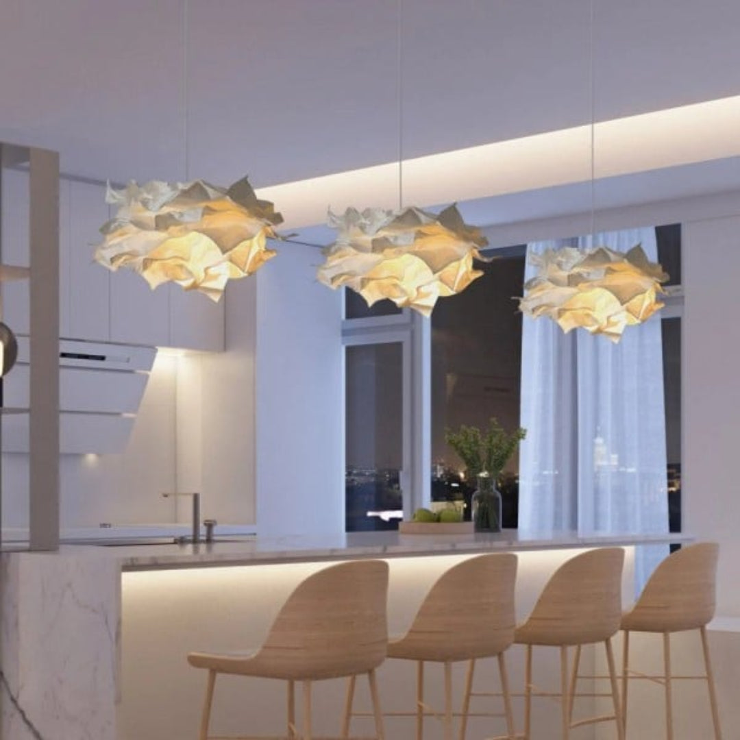 Noordse Wolkenhanglamp - Elegante en Speelse Verlichting