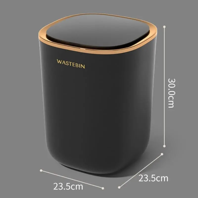 AutoSense - Slimme Sensor Afvalbak - 12L voor Keuken & Badkamer-Trash Bin-De Bazelaar