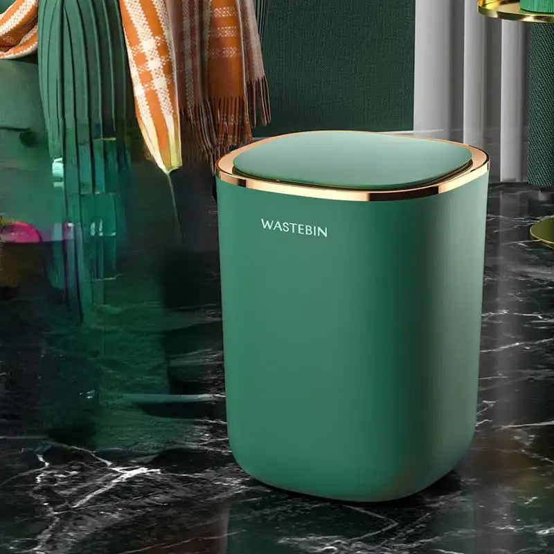 AutoSense - Slimme Sensor Afvalbak - 12L voor Keuken & Badkamer-Trash Bin-De Bazelaar