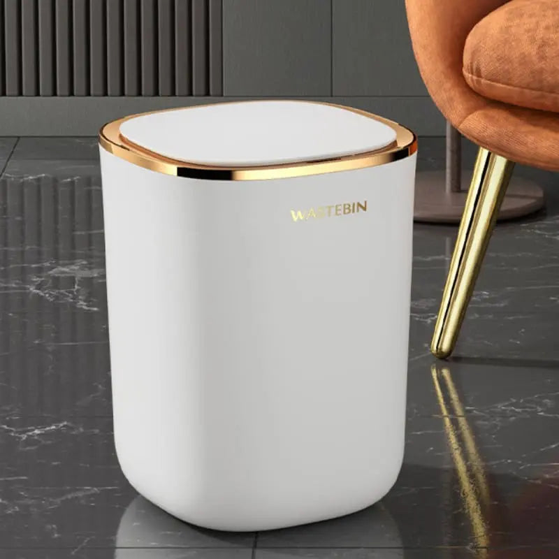 AutoSense - Slimme Sensor Afvalbak - 12L voor Keuken & Badkamer-Trash Bin-De Bazelaar
