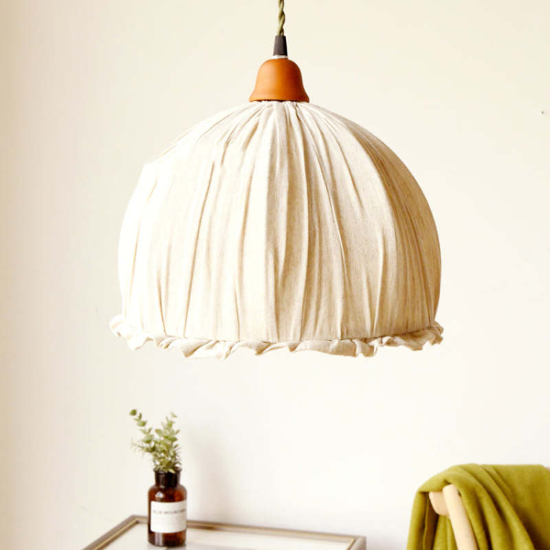 Moderne Hanglamp van Stof – Warmte en Elegantie voor Elke Kamer-lamp-De Bazelaar