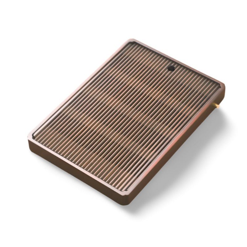 Bamboe Theetafel - Japanse Stijl met Waterafvoer - Elegant en Functioneel-Coffee & Tea-De Bazelaar