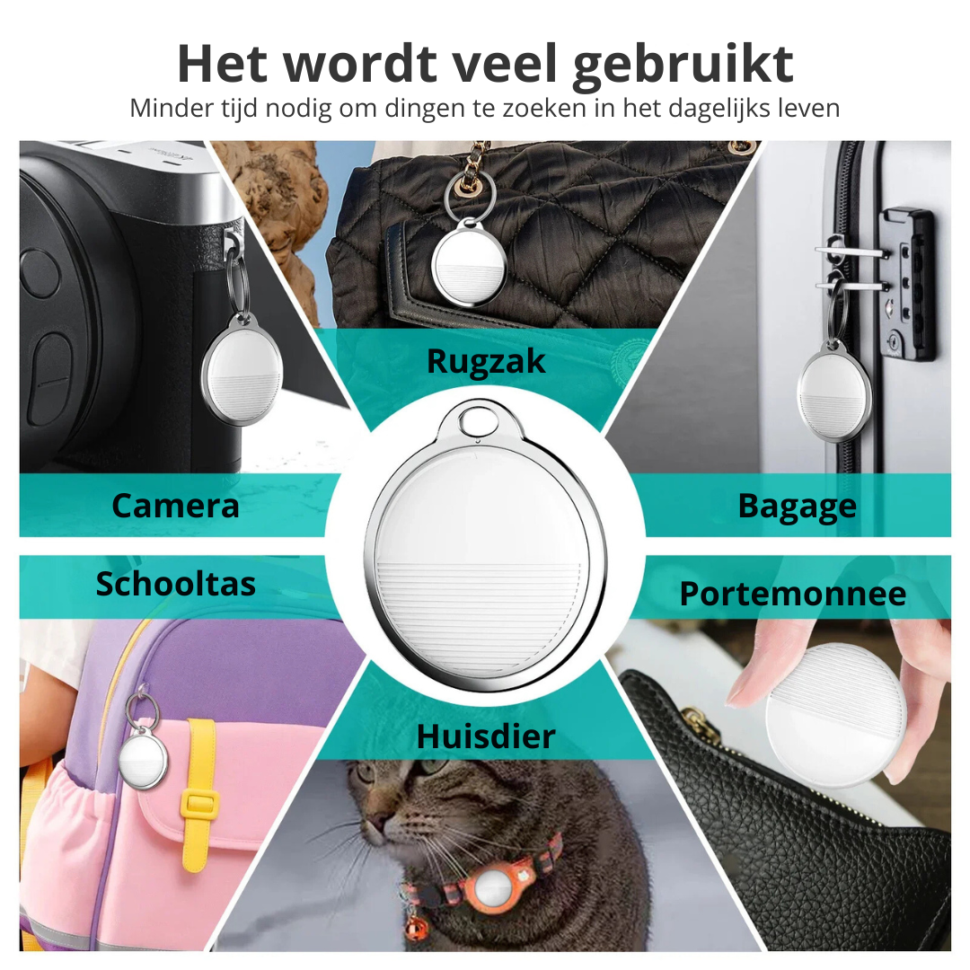 Mini GPS Tracker voor Apple iOS-Tracker-De Bazelaar