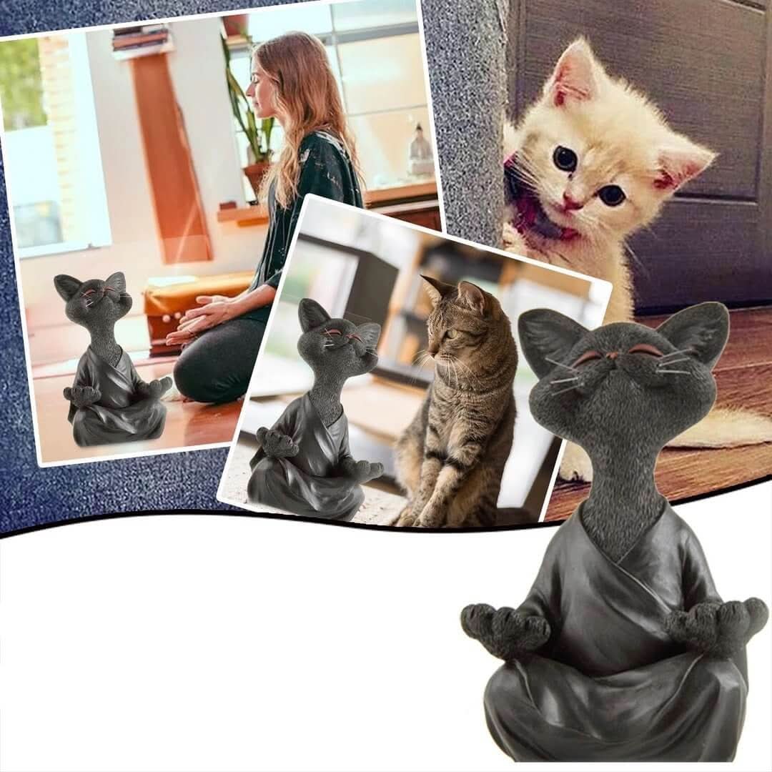 Boeddha Kat-Decoration Home-De Bazelaar