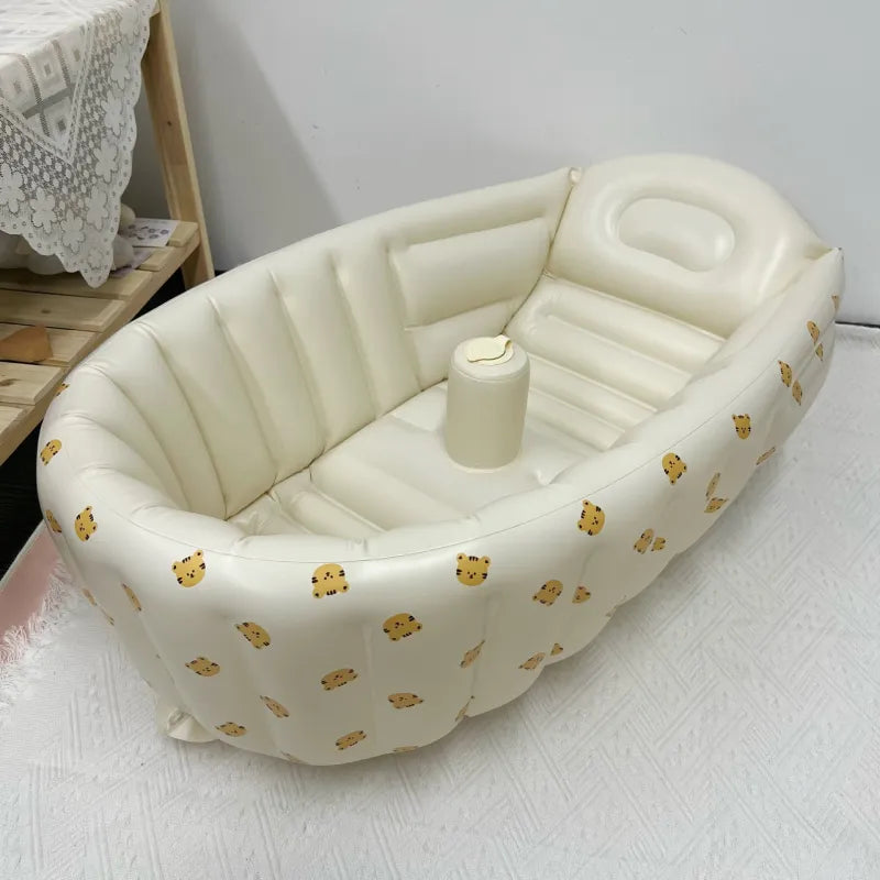 BabyBath Pro - Draagbaar - Opblaasbaar - Ultiem Badplezier-Baby bath-De Bazelaar