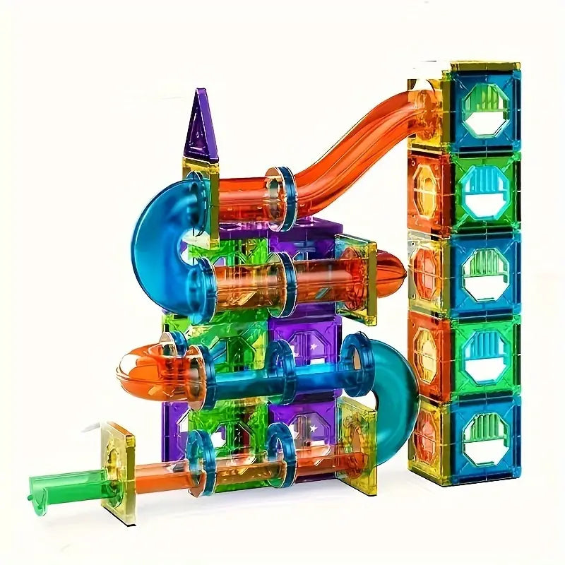 Magnetische Bouwstenen Set - 69 Stuks Avontuur Creëren-Toys-De Bazelaar