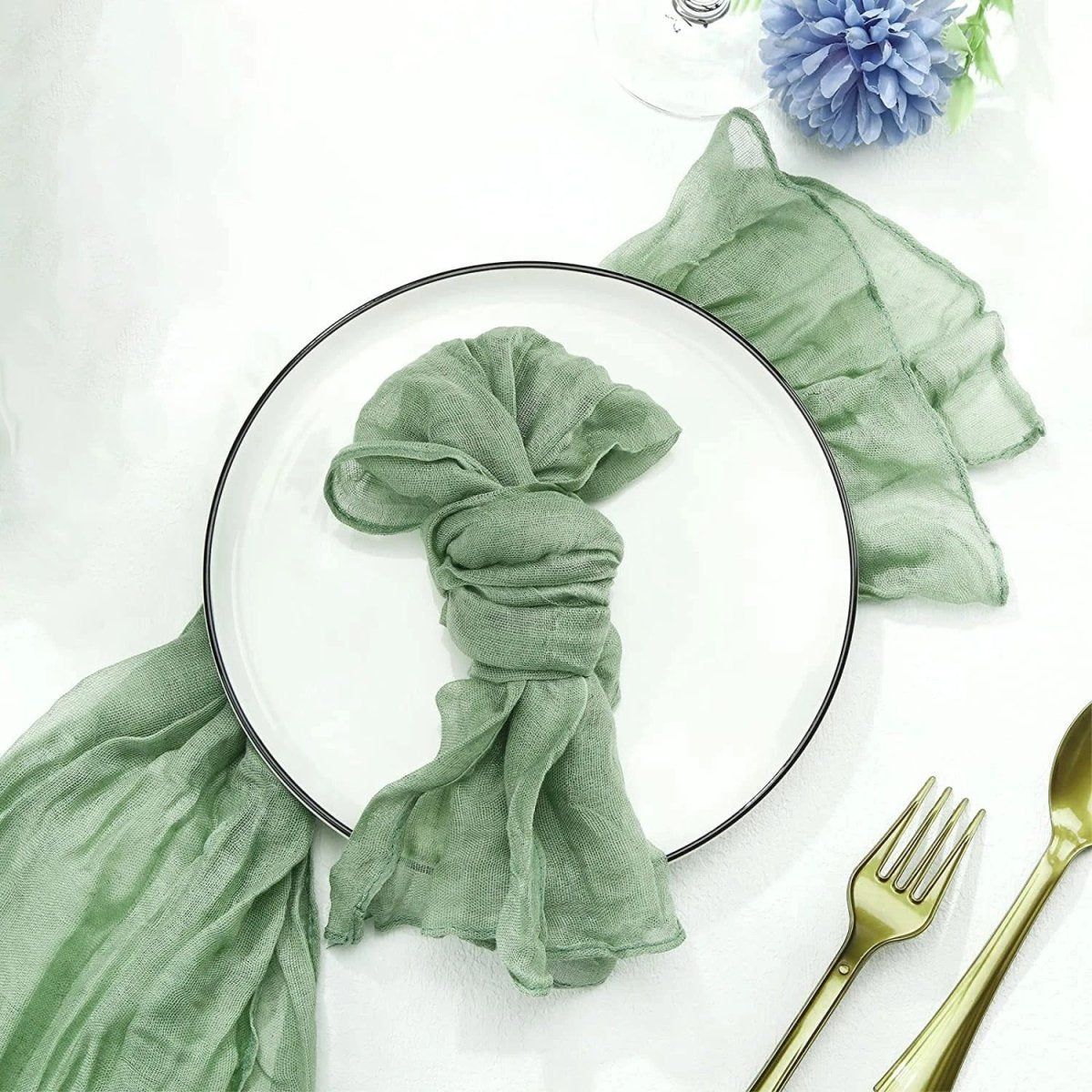 Kaasdoek Tafelloper Set - 10-delig - Perfect voor elke tafel-Tableware & Dining Accessories-De Bazelaar