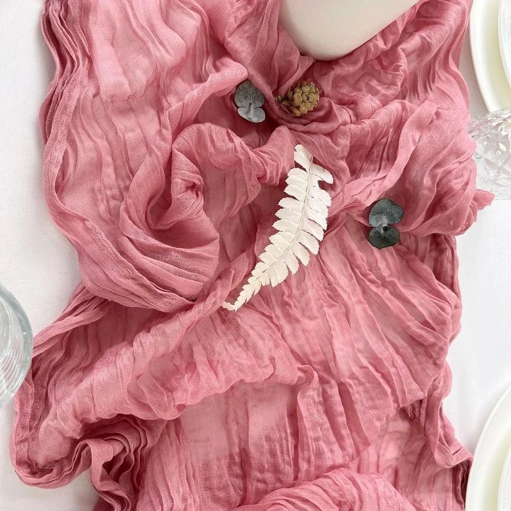 Kaasdoek Tafelloper Set - 10-delig - Perfect voor elke tafel-Tableware & Dining Accessories-De Bazelaar