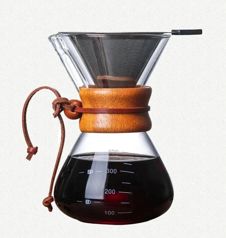 Chemex Koffiepot - Hario V60 Dripper Set - Perfecte Koffieervaring-Coffee & Tea-De Bazelaar