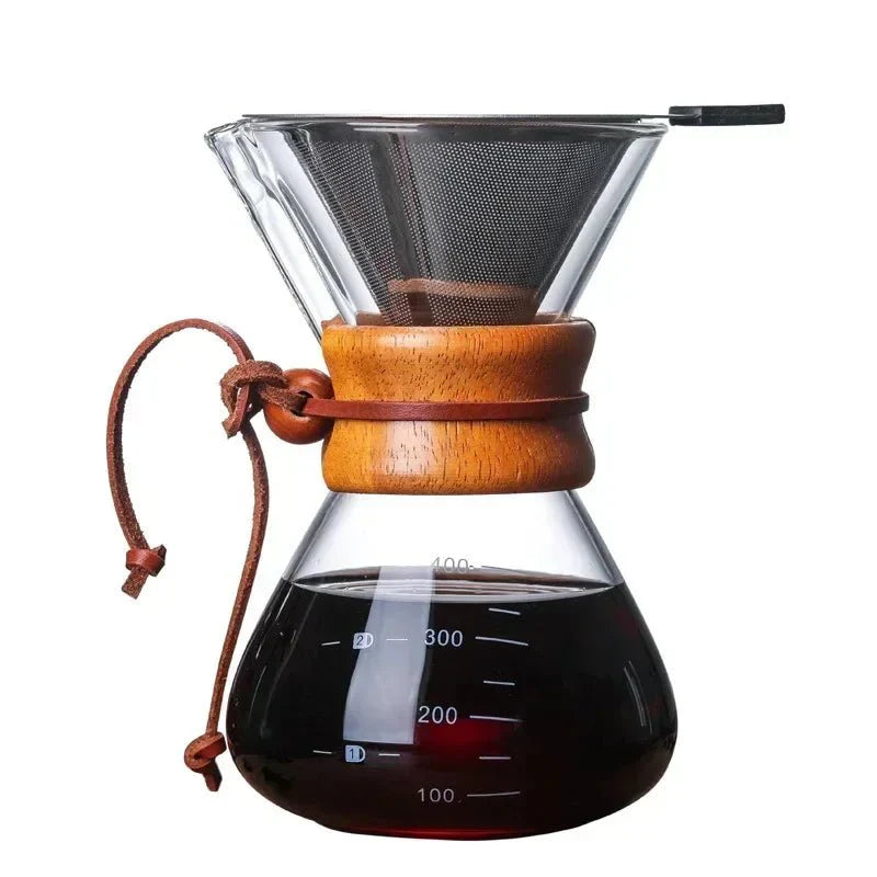 Chemex Koffiepot - Hario V60 Dripper Set - Perfecte Koffieervaring-Coffee & Tea-De Bazelaar
