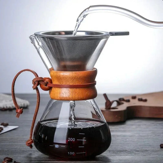 Chemex Koffiepot - Hario V60 Dripper Set - Perfecte Koffieervaring-Coffee & Tea-De Bazelaar