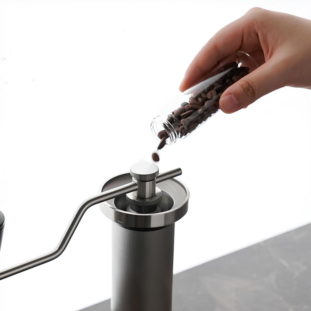 Koffiebonen Opslagcontainer - Glazen Display Rek - Stijlvolle Bewaring-Coffee & Tea-De Bazelaar