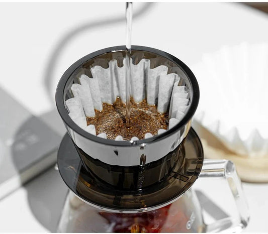 Crystal Eye Flat Bottom Koffie Dripper - Perfecte Extractie - Snel en Eenvoudig Gebruik-Coffee & Tea-De Bazelaar