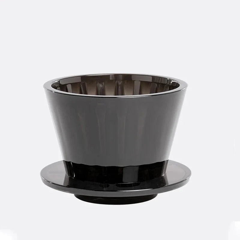 Crystal Eye Flat Bottom Koffie Dripper - Perfecte Extractie - Snel en Eenvoudig Gebruik-Coffee & Tea-De Bazelaar