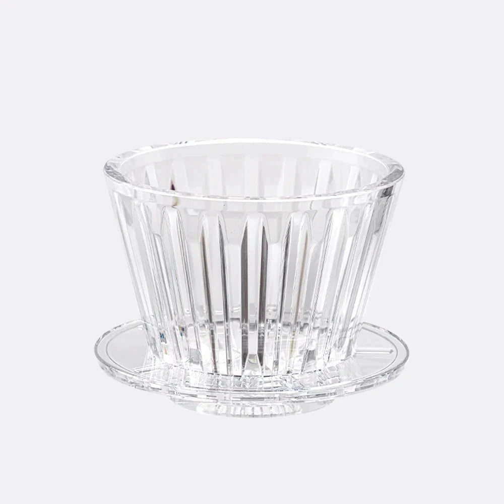 Crystal Eye Flat Bottom Koffie Dripper - Perfecte Extractie - Snel en Eenvoudig Gebruik-Coffee & Tea-De Bazelaar