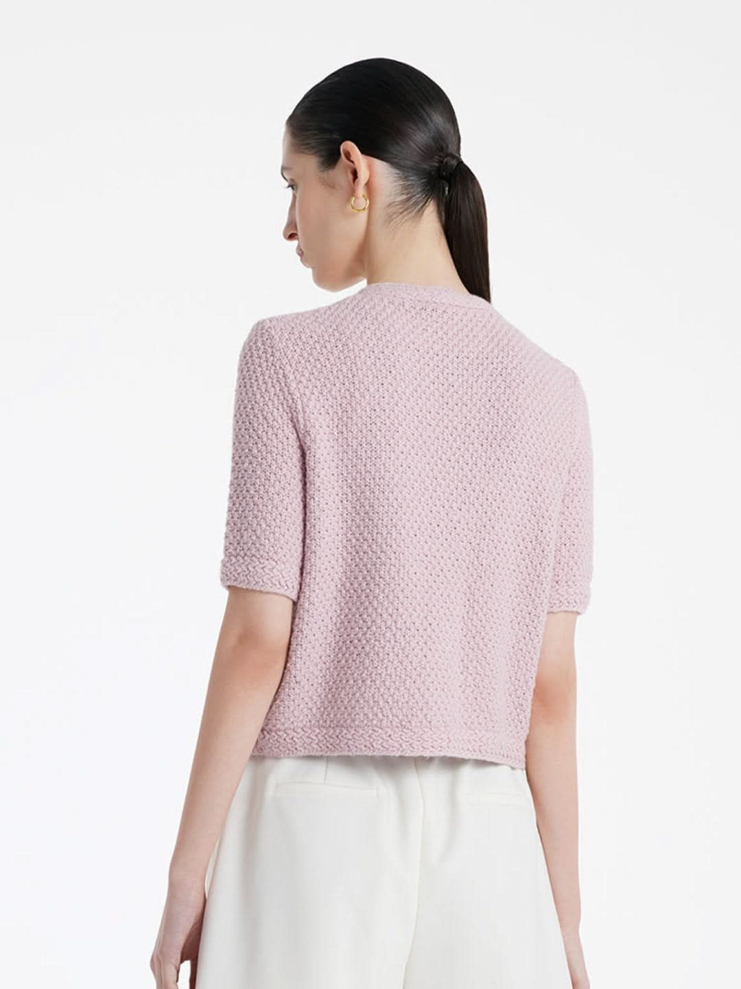 Gebreide Vest - Opengewerkt