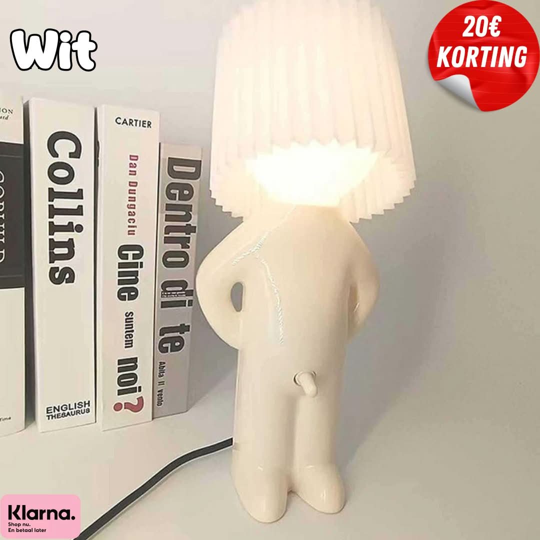 De Licht Man | Creatieve Lamp - #De Licht Man | Creatieve LampDe Bazelaar