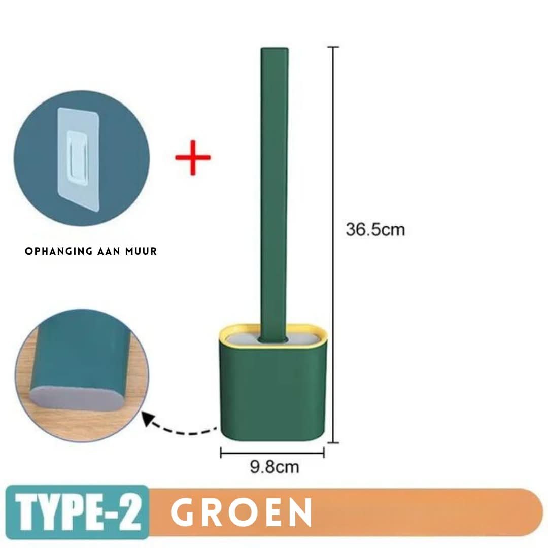Deep Brush | Siliconen Toiletborstel - | De Bazelaar